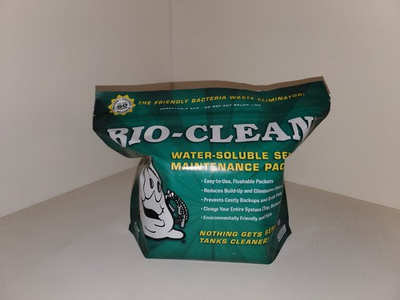 #ad Bio Clean Septic Tank Packets Qty 12 Non Toxic Great Product NEW PRODUCT $54.95