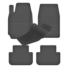 Universelle Fußmatten Gummimatten mit Tunnelmatte für Tesla Model X 2015 - 2026