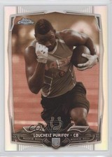 2014 Topps Chrome Sepia Refractor 50/99 Loucheiz Purifoy #137 1s8