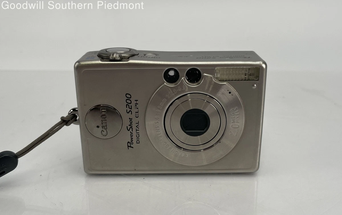 Canon PowerShot S200 Digital Cameras for sale - eBay