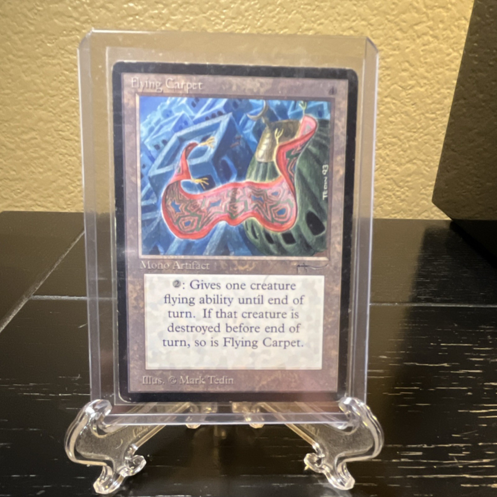 Magic: The Gathering Arabian Nights Flying Carpet Mono Artifact Card
