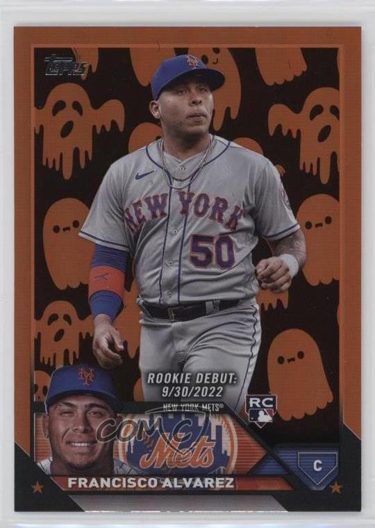2023 Topps Update Rookie Debut Ghost Foil Francisco Alvarez #US255 0r4