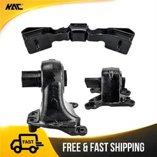 3pc Motor and Trans Mount Set Fits 2012-2017 Jeep Wrangler 2018 Wrangler JK