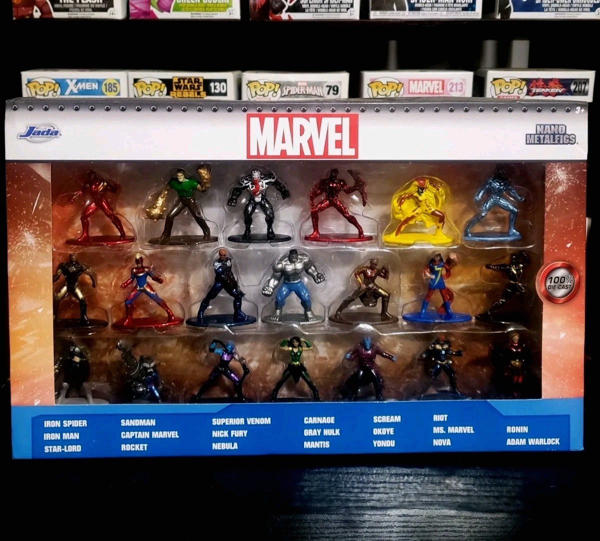 Marvel X-Men 20 Pack Nano Metalfigs Diecast Figures Wolverine