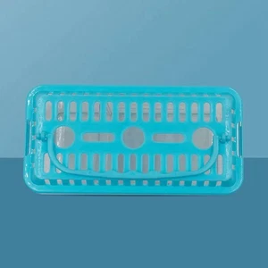Desktop Fish Tank Multicompartment Space Saving Small Aquarium 3 Grid Decorative