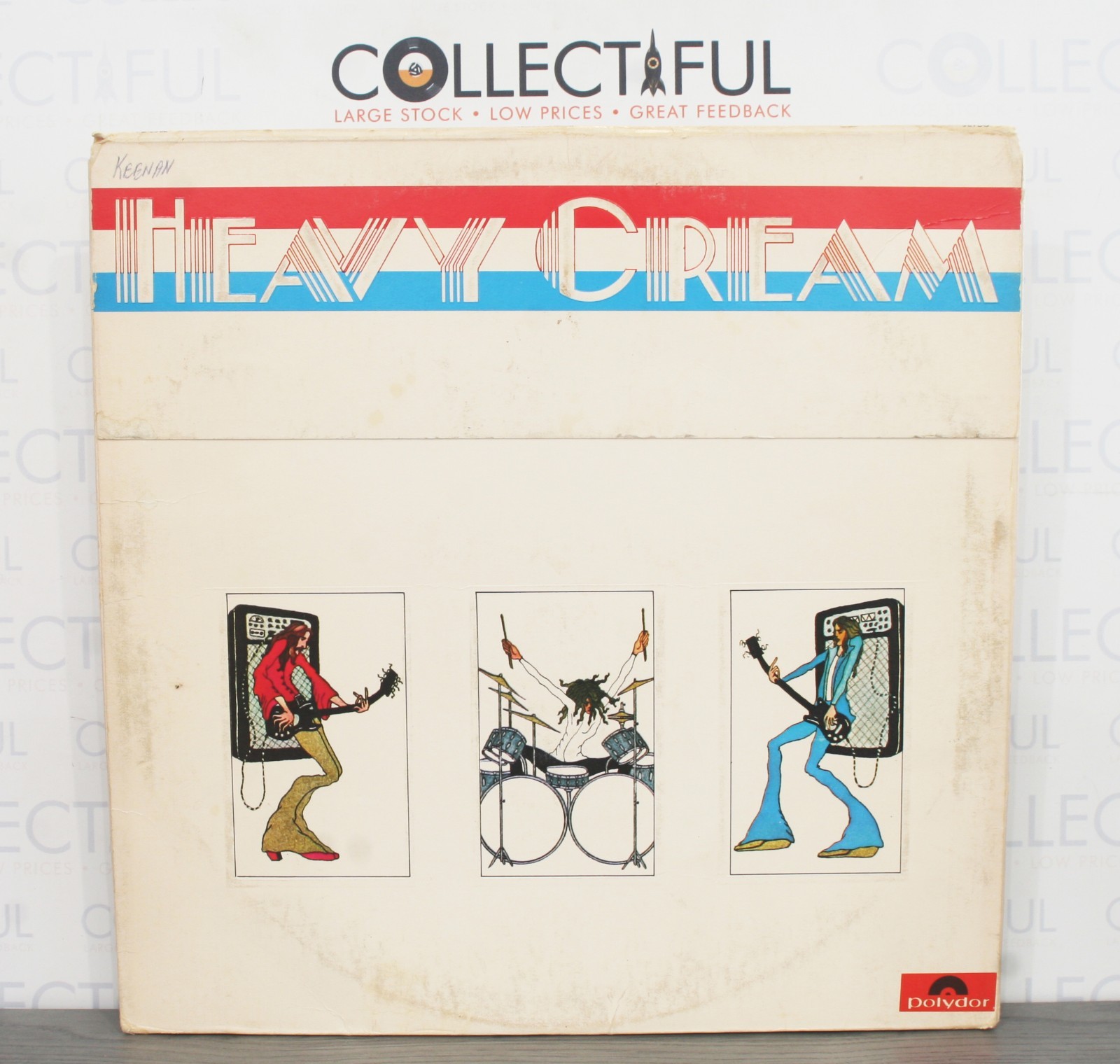 Eric Clapton Cream Heavy Cream 1972 Polydor Double Vinyl LP Record