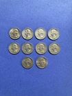 Lot Of 10 1964 D Washington Quarters