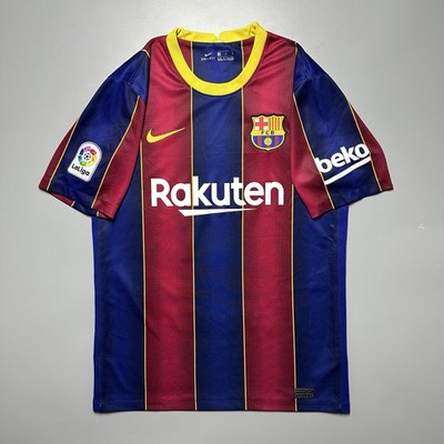 BARCELONA NIKE 2020/2021 FOOTBALL HOME JERSEY #10 MESSI SIZE “M