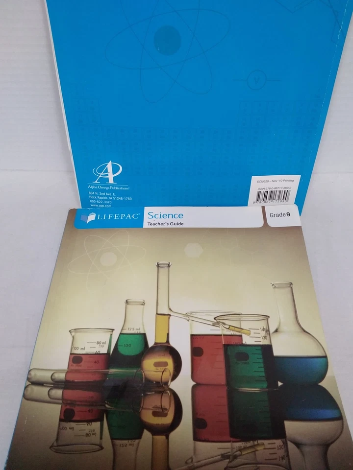 Lifepac AOP Science Grade 9 Teacher's Guide- No Alternative Tests - Image 2 of 3