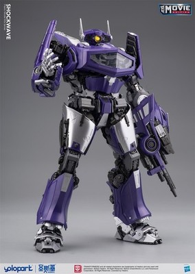 YoloPark Shockwave Assemble Model Kit Transformation Action Figure IN STOCK Gift