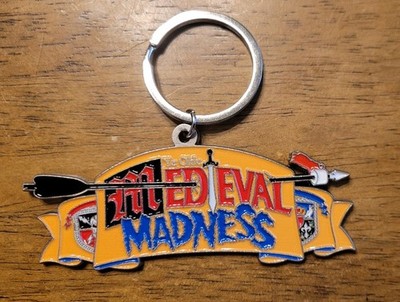 Medieval Madness Pinball Keychain