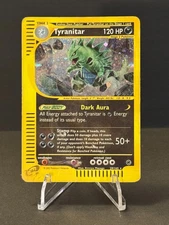 Tyranitar 29/165 Holo Expedition Pokémon Card MP+ (clean front)