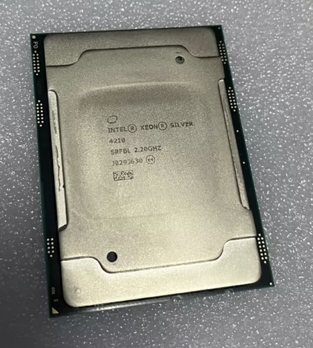 Intel Xeon Silver 4210 2.2GHz 10-Core LGA3647 13.75MB Server CPU Processor - 第 1/1 張圖片