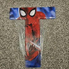 Marvel Spider-Man Letter T Metal Wall Decor 8x10 Open Road Monogram Hobby Lobby