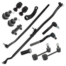 TRQ Front Steering Suspension Kit Jeep Wrangler JK 2007-2017