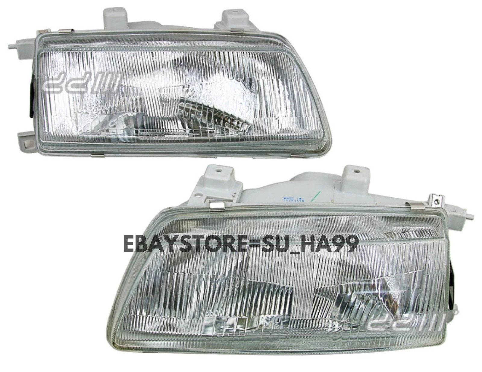 DEPO 1 Pair Headlight Lamp For Honda Civic EF ED EE EF2 EF8 EF9 1990-1991 Glass