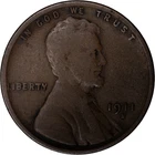 1911-S 1c Lincoln Wheat Cent ~ Good