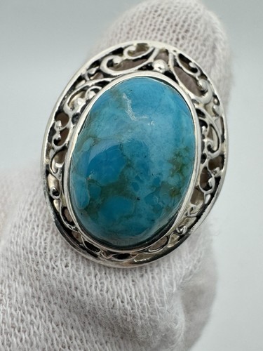 BBJ Bangkok Ratnaraj Sterling Silver Turquoise Ring