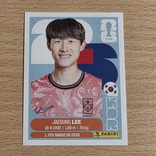 2026 Panini FIFA World Cup Sticker Jaesung Lee #KOR 10 South Korea