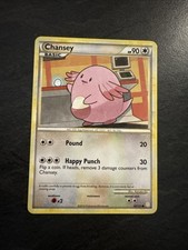 Pokémon TCG Chansey Heartgold Soulsilver Card 58/123 Regular Common