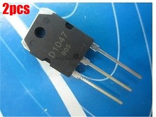 2Pcs 2SD1047 D1047 Pnp Transistor TO-3P Ic New bb
