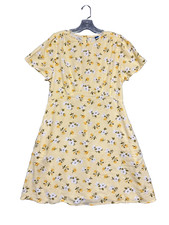 Old Navy Cottagecore Floral Crepe Mini Dress Large Prairie Shabby Chic Doblidoll