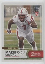 2016 Panini Classics Rookies Glossy Maliek Collins #287 fm0