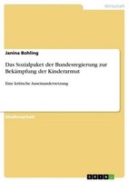 Das Sozialpaket Der Bundesregierung Zur BekäMpfung Der Kinderarmut Janina Bohlin