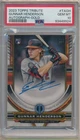GUNNAR HENDERSON 2023 TOPPS TRIBUTE GOLD AUTOGRAPH RC AUTO #/75 PSA 10 GEM MINT