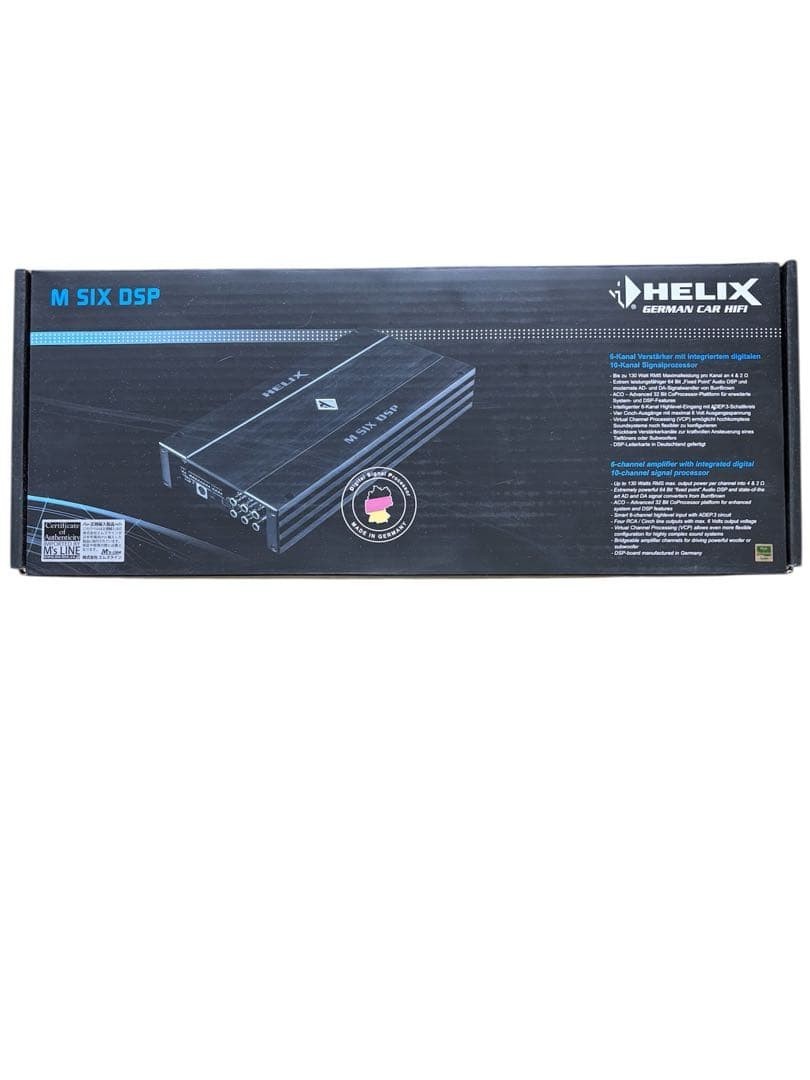 HELIX M SIX DSP 6-channel amplifier with integrated DSP used | eBay