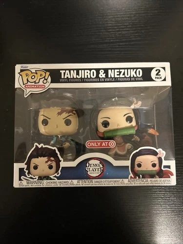 Funko Pop! Vinyl: Demon Slayer: Kimetsu no Yaiba - Tanjiro & Nezuko - 2 Pack...