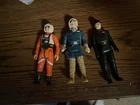 Vintage Star Wars Lot: 3 Figures -- Luke, Han, Imperial commander