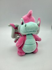 Y2K 2003 Neopets Faerie Scorchio 8  Plush Pink Dragon Toy Limited Too