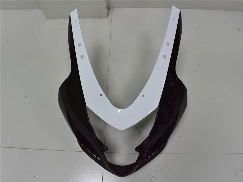 Carenado de plástico blanco negro con inyección CV apto para 2004-05 GSXR600 750 r082 Foto 4 de 4
