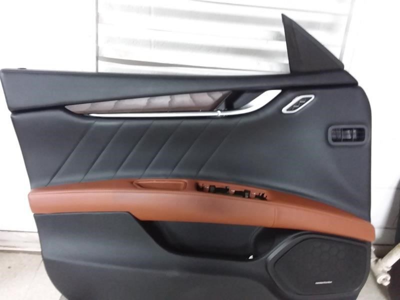 Maserati Ghibli S 2019 Front Left Door panel Black
