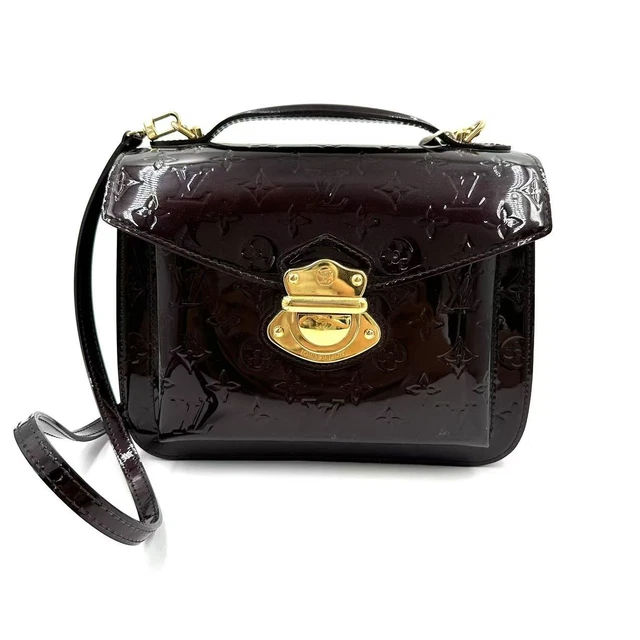 9.11 Live Louis Vuitton Amarante Monogram Vernis Mirada Bag