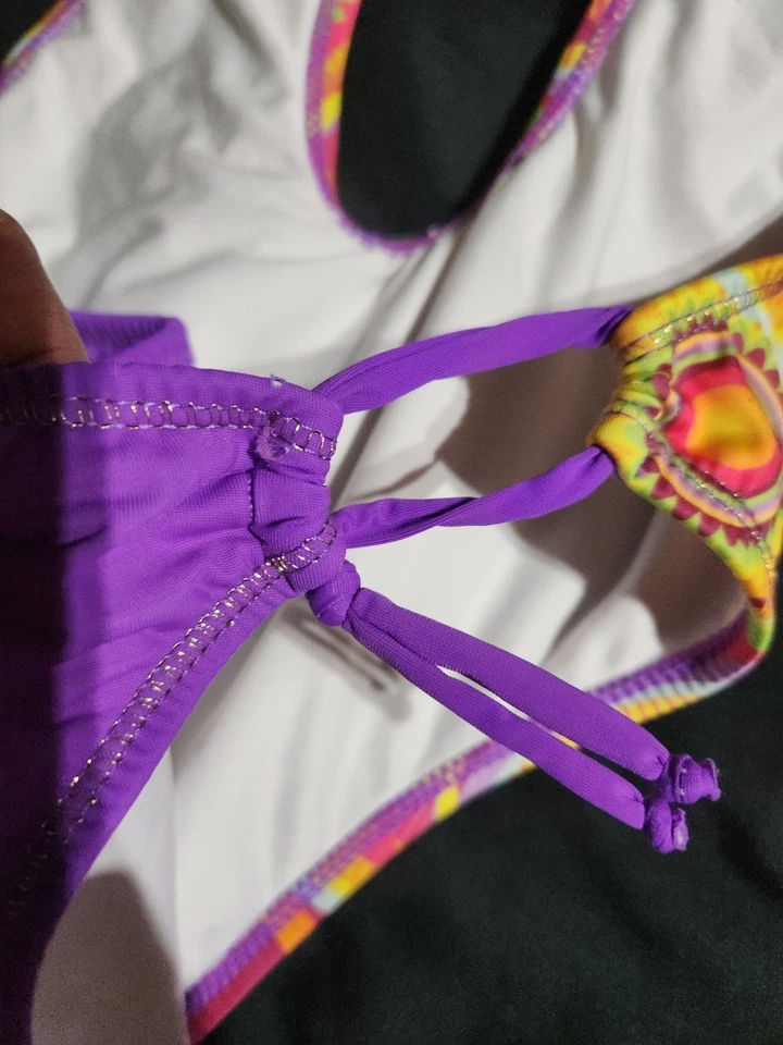 Authentic Brazilian Sequin, Crystals Bathing Suit Monokini Nvr Worn Retail $680 - Image 4 of 4