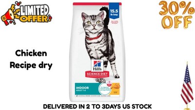 Hill's Science Diet Dry Cat Food - 16 lbs