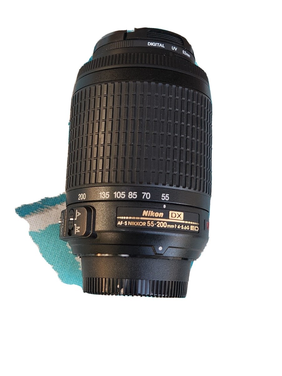 Nikon DX AF-S Nikkor 55-200mm 1:4-5.6G ED lens | eBay