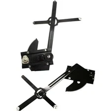 New Fits Set Of 2 CHEVROLET SUBURBAN 77-91 Front L & R Side Man Window Regulator