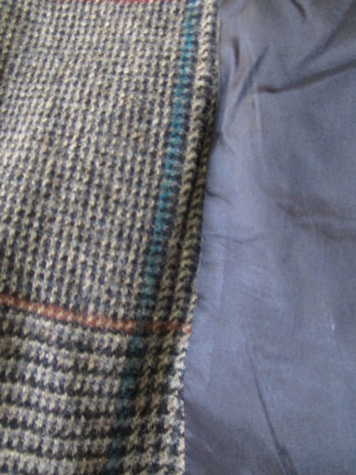 Vintage Pendleton Houndstooth Windowpane Tattersa… - image 19