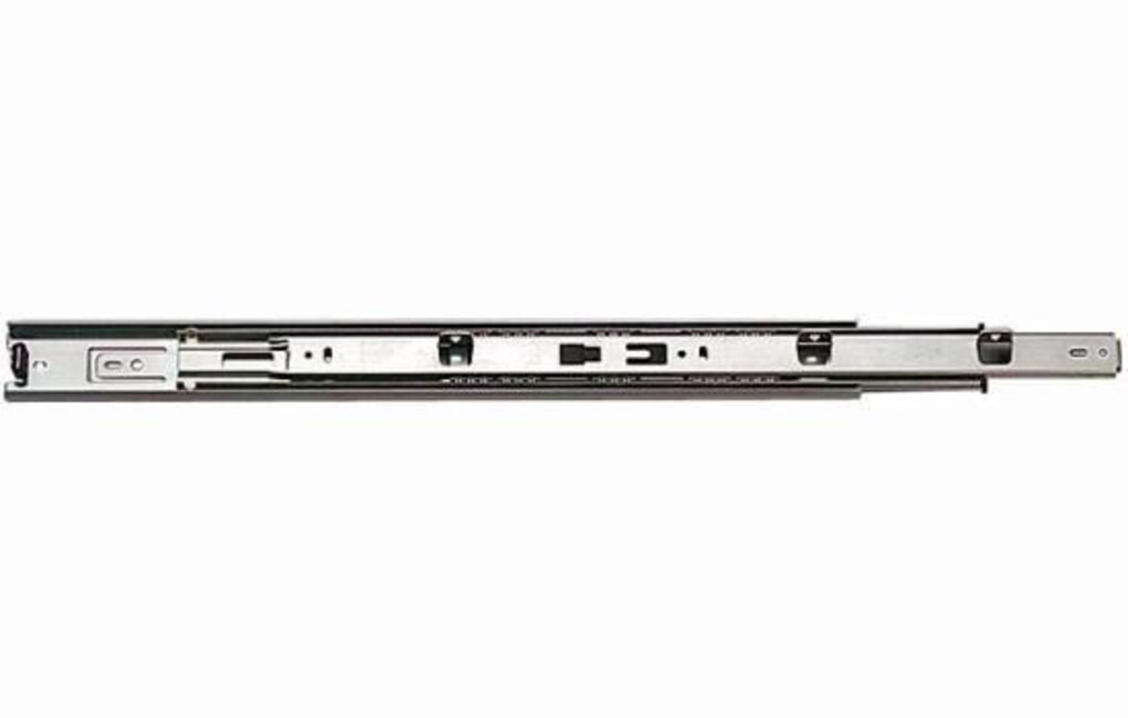 Knape and Vogt 8407B 16 8407 Series 16 Inch Over Travel Side - Chrome
