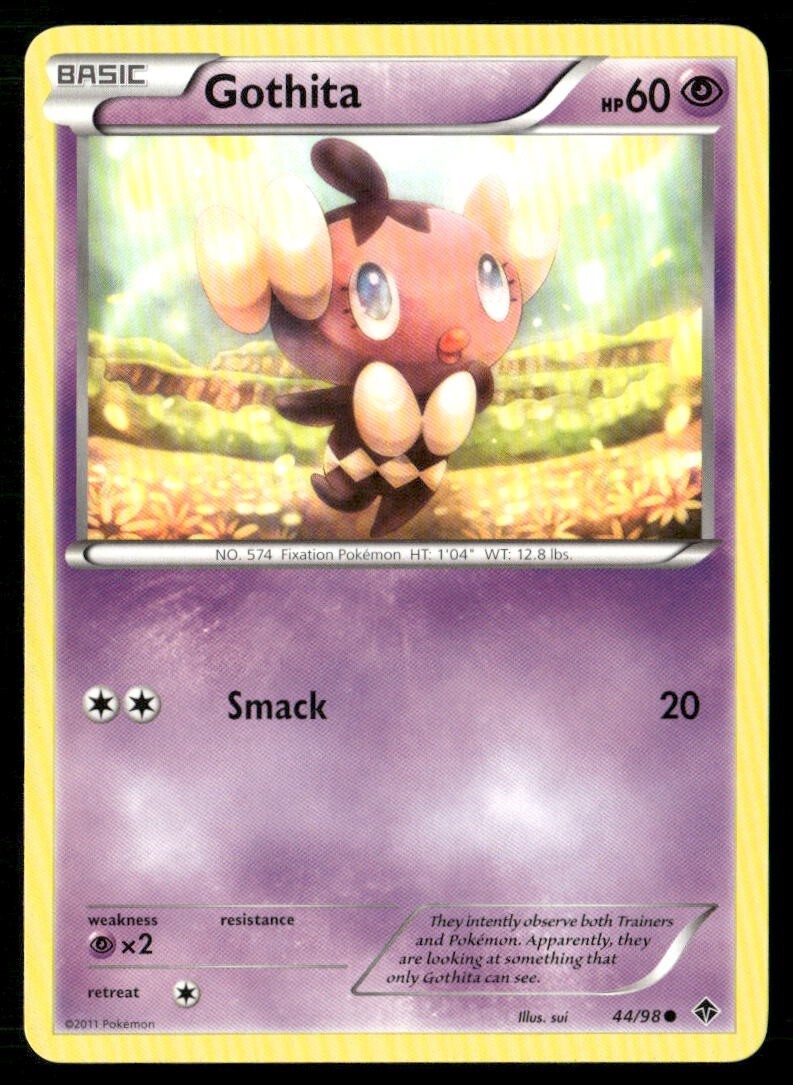 2011 Emerging Powers Set Pokemon Card 44  Gothita LP