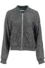 Dolce And Gabbana Corded Lace Bomber Jacket It 46 Uk 14
