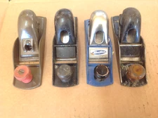 Stanley No. 110 block plane (and clones), Lot of 4, vintage