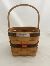 Longaberger 1993 Inaugural Basket (Clinton) Signed Dated