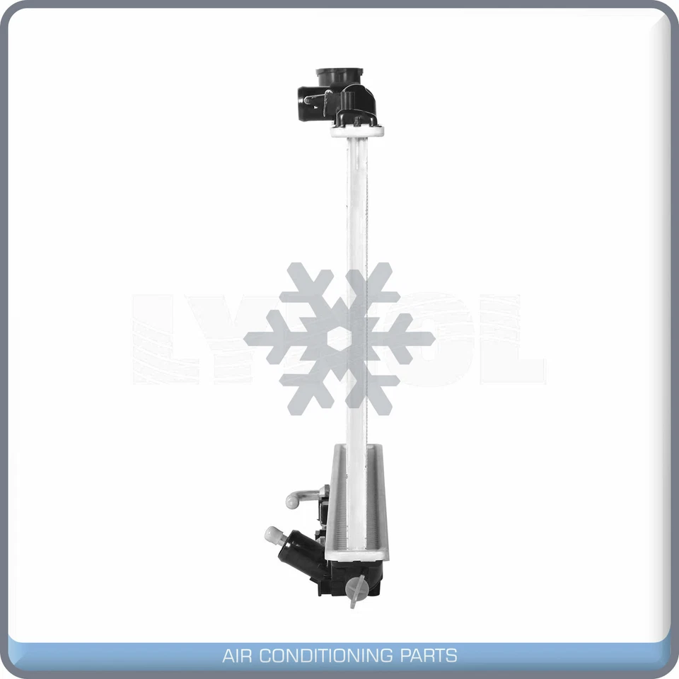 Radiador para Honda Civic CRX 1988 1989 1990 1991 1,5 L 1,6 L automático Foto 4 de 4