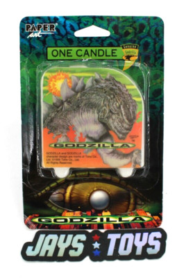 Genuine Godzilla 1998 One Candle Paper Arts New on Card | eBay Genuine Godzilla 1998 One Candle Paper Arts New on Card | eBay