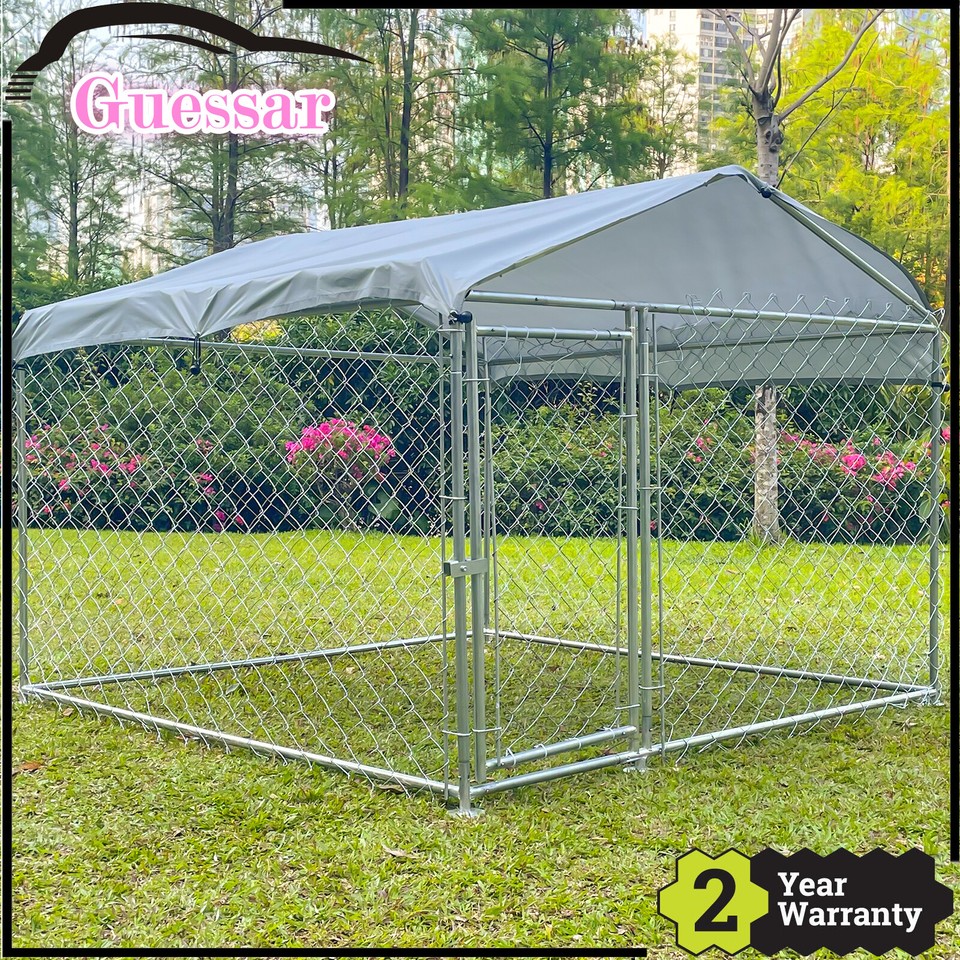 UK New Pet Playpen Dog Cat Pen Puppy Rabbit 2mx2m Outdoor Enclosure Dog