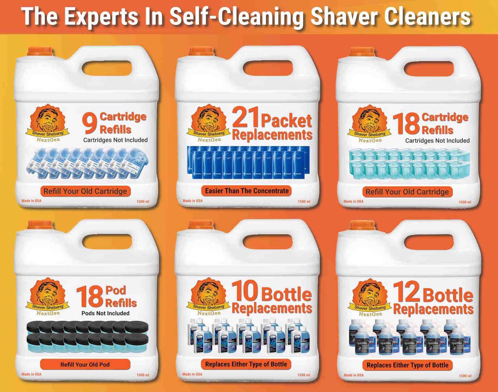 12 Braun Clean & Renew refills from Shaver Shebang